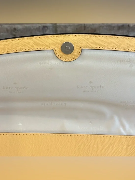 NWT Kate Spade Laurel Way Greer Crossbody Bag Purse In Fresh Hay - Picture 7 of 10
